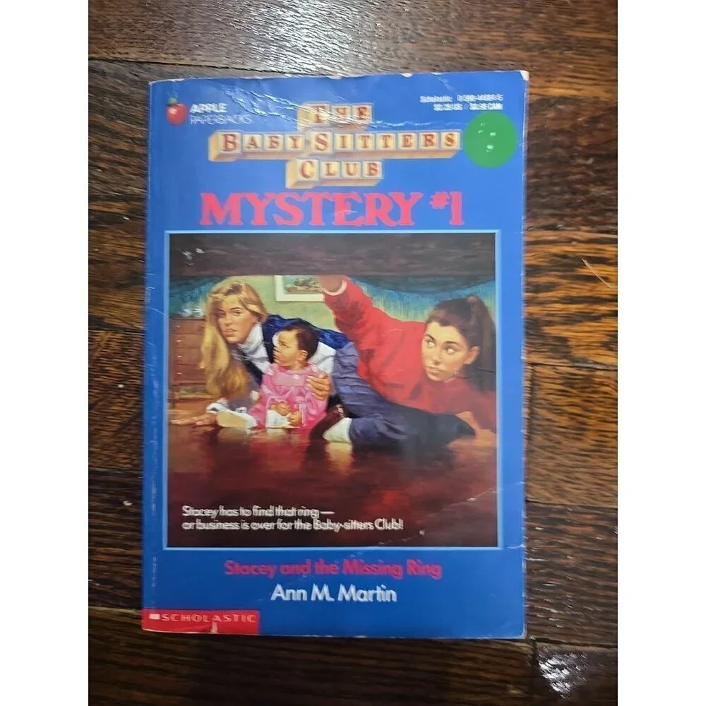 The Babysitter’s Club Mystery #1 Stacy And The Missing Ring By Ann Martin. Vtg